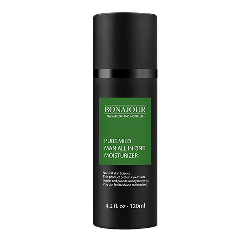 Bonajour Vegan Pure Mild Men All In One 120ml Low Irritation Men Skin Lotion K-Beauty
