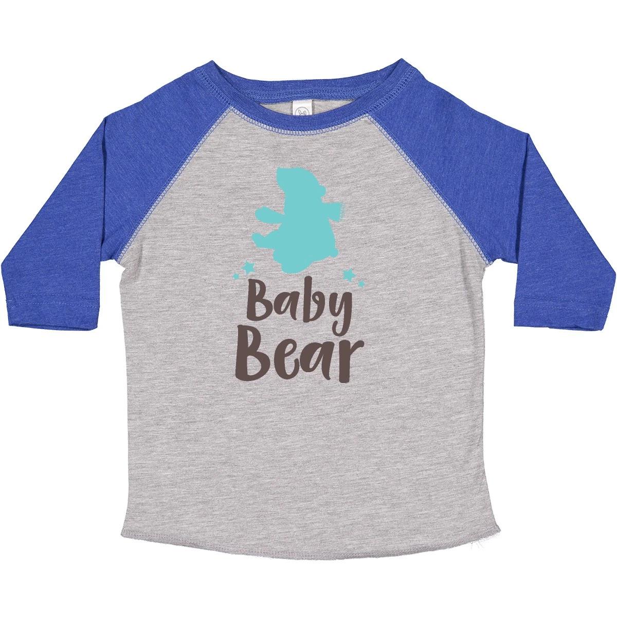 Inktastic Baby Bear, Bear Cub, Cute Bear, Little Bear - Blue Toddler kids boys T-Shirt Kid 110