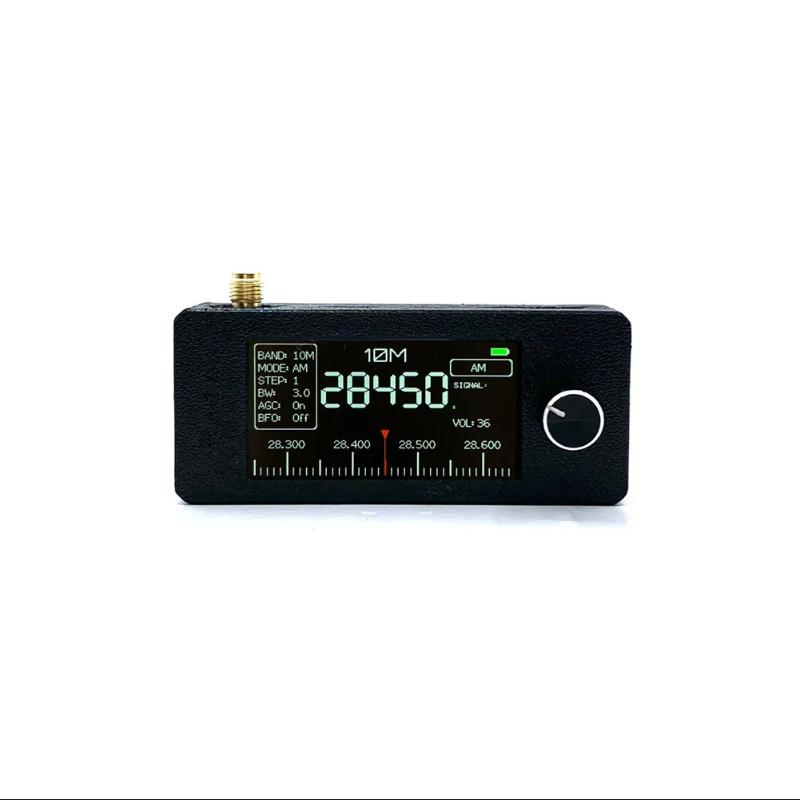 1 Set Lsb Usb Am Fm Radyo Alıcısı Esp32S3 Ats-Mini V3 Abs Kılıf Si4732 Cep Ssb Mini Radyo Kulaklık Amplifikatörü Hi-Z ile