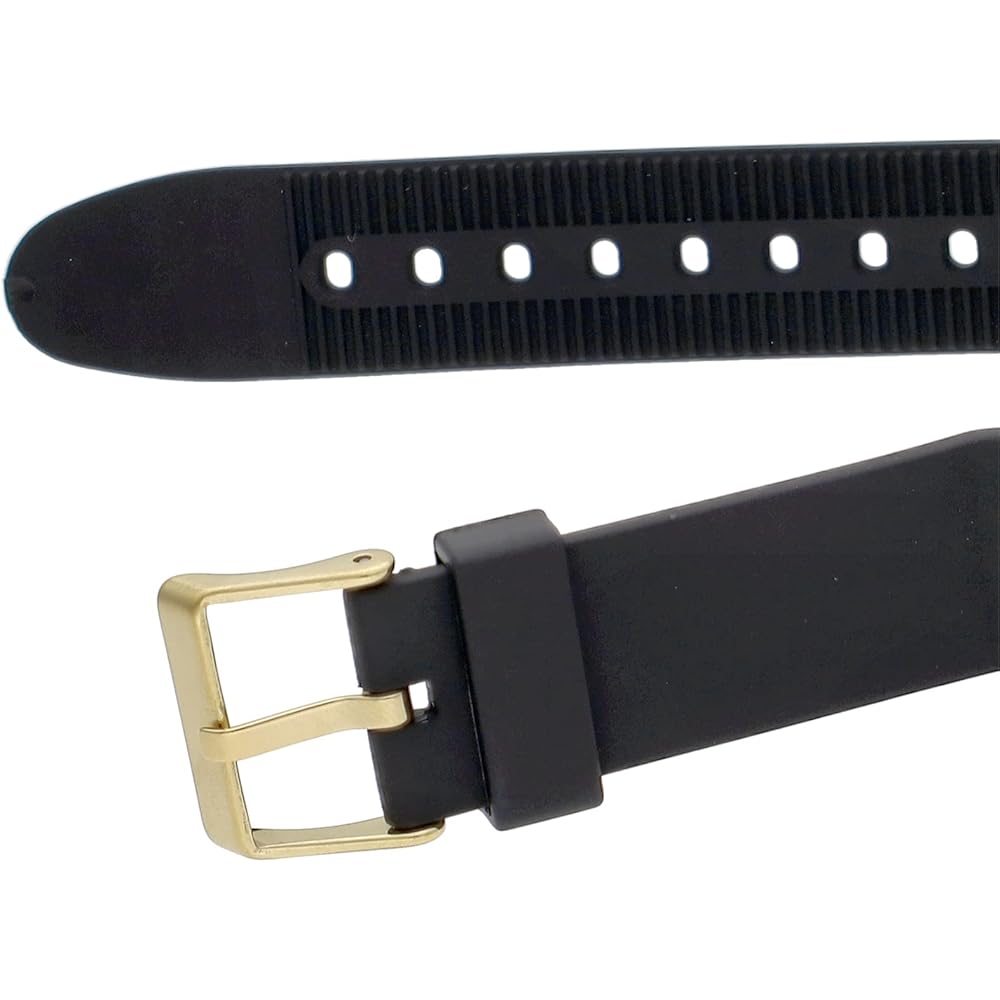 TIMEX T-80 Men's Digital Quartz Watch with Gold Case and Rubber Band (TW2V41000) [Authentic]