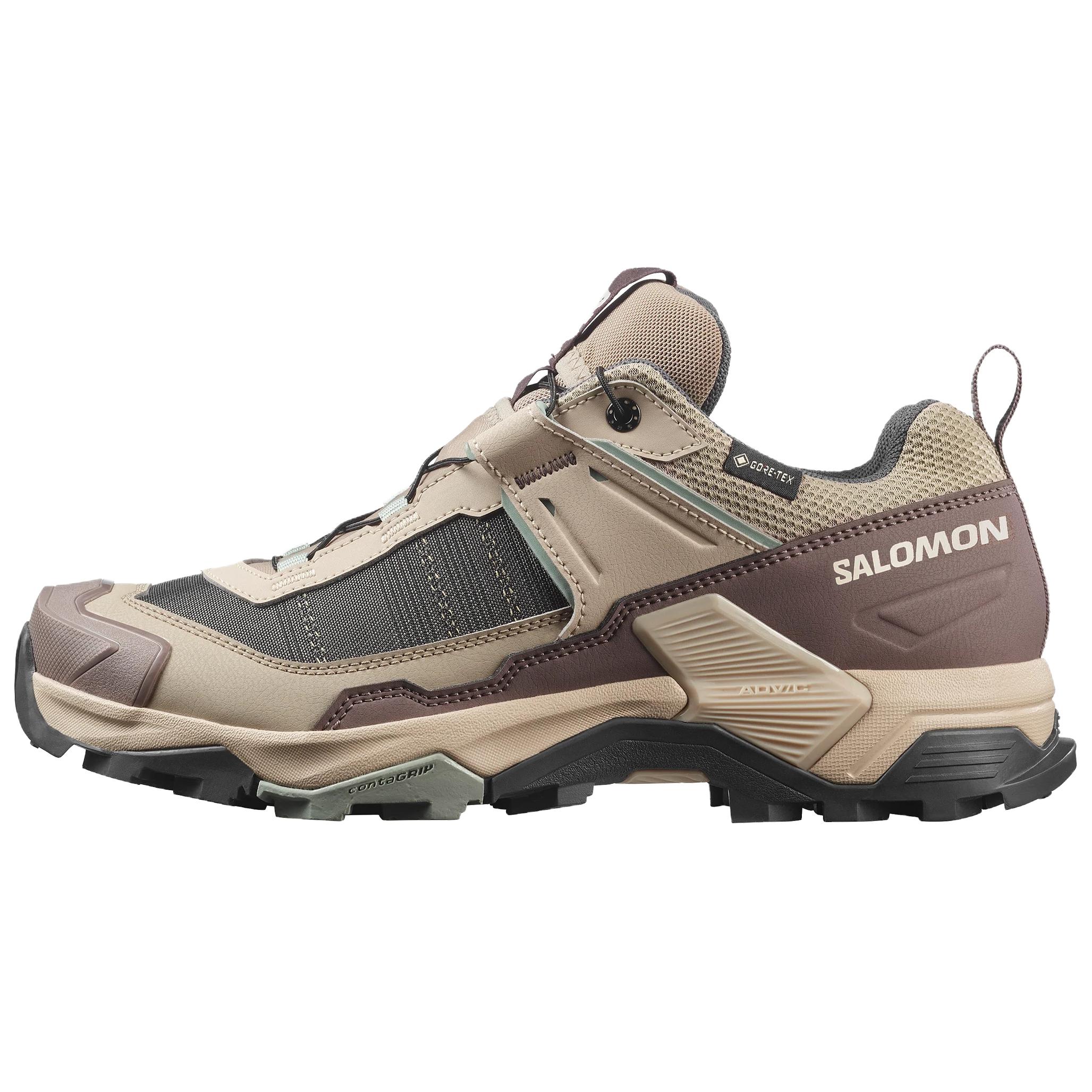 

SALOMON X ULTRA 5 Low top Hiking Shoes Women s Light Brown 492892 40