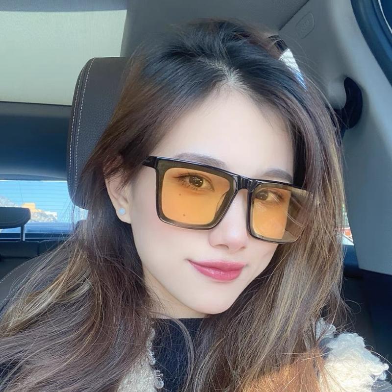 Fashion Sunglasses For Men And Women Unisex Oversized Square Frame Sunglasses Lightweight Comfort Fit Uv Protection