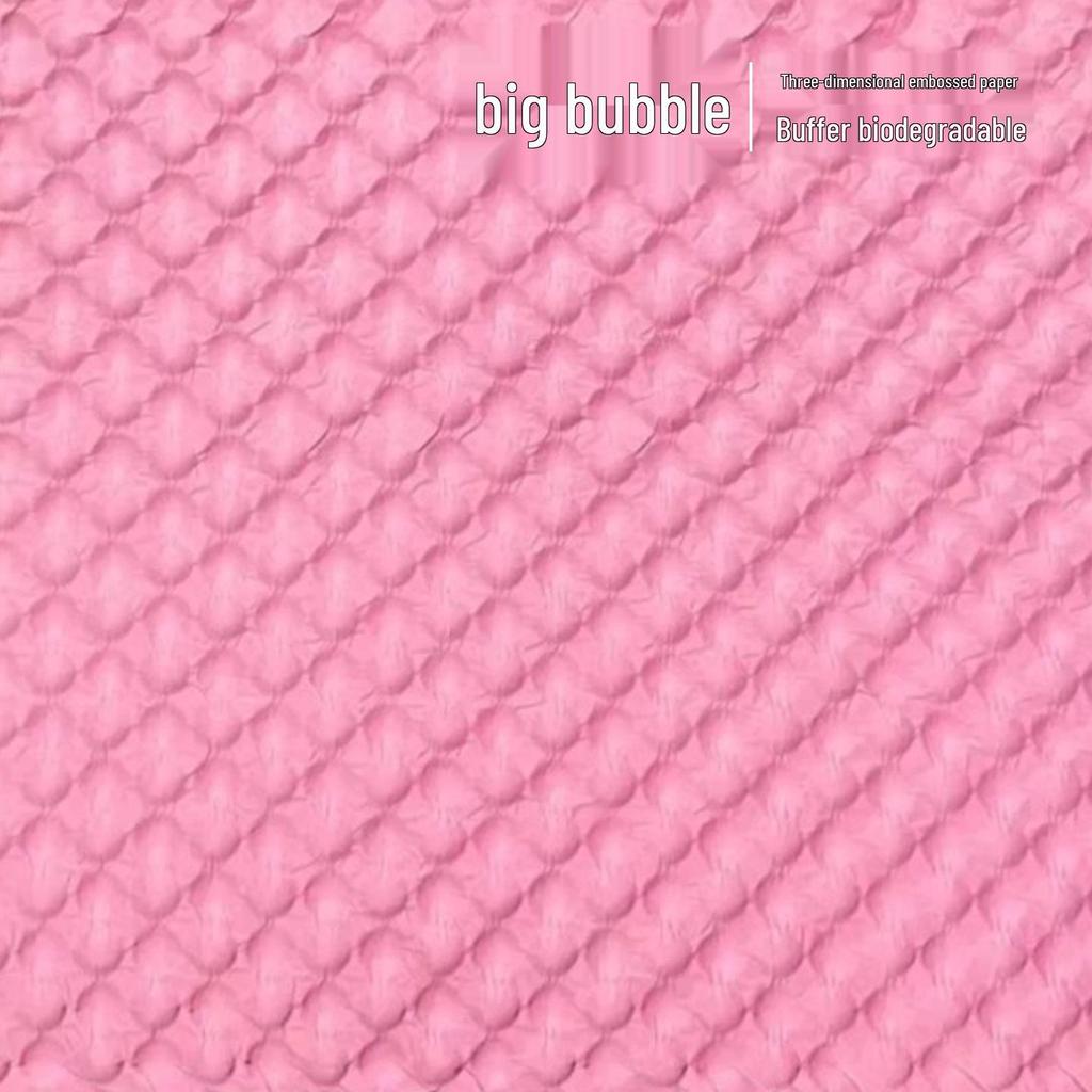 Degradable Polka Dot Cushioning Bubble Wrap Roll for Shock-Absorbing Packaging
