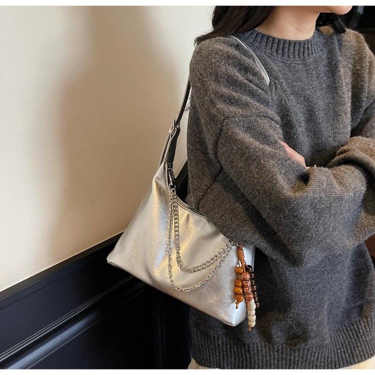 New Fashion Versatile Underarm Bag Ladies Temperament Commuter Tote Bag One Shoulder Crossbody Bag