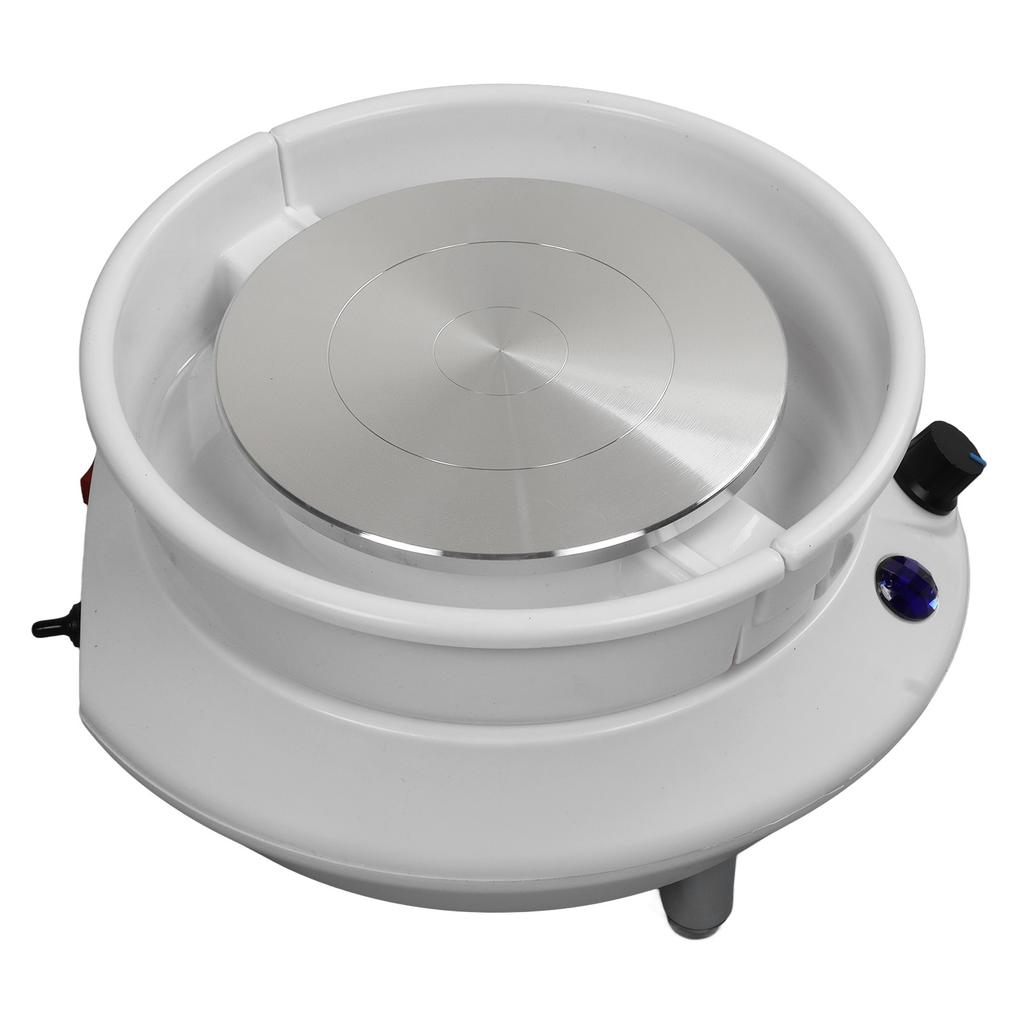 Pottery Wheel 3 Legged Support Humanized Design 15cm Turntable  Diameter ABS Alloy Ceramic Machine