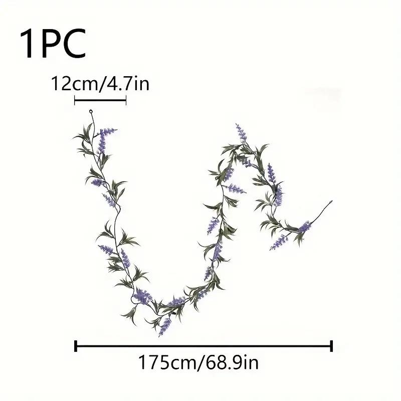 

Simulation Delphinium Purple Vines Simulation Home Wedding Decoration Fake Flower Vines Simulation Vines