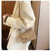 Simple Fashion Square Crossbody Bag for Women Thin Strap Shoulder Handbag