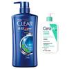 Soothing Cleanser & Clear Men's Shampoo Bundle