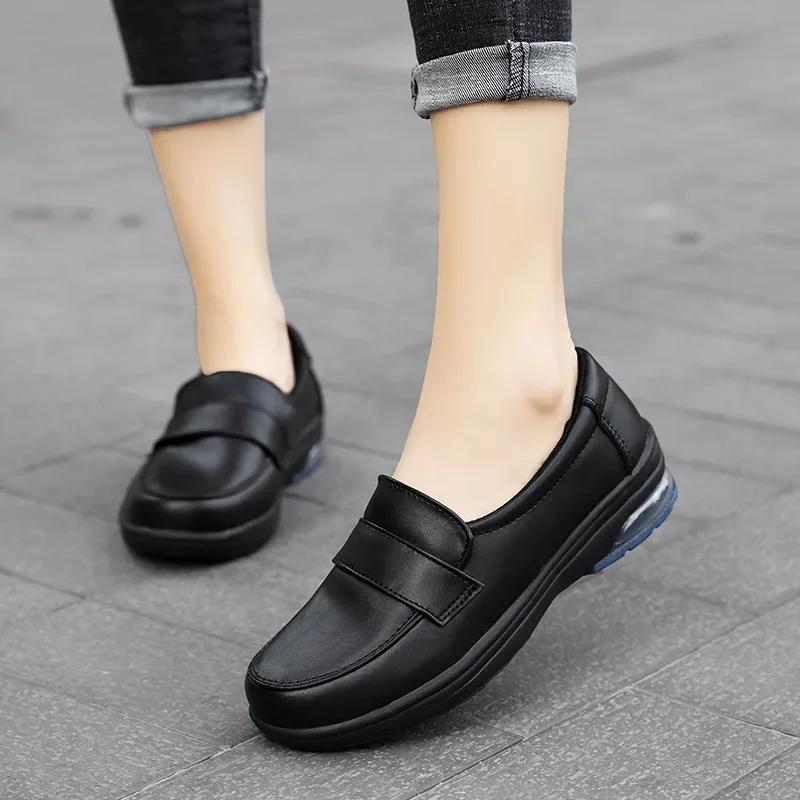 Pohodlné Měkké Bílé Baleríny Vzdušné Ležérní Tenisky Boty pro Ženy Protiskluzové Prodyšné Dámské Mokasíny Zapatos Mujer