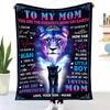 Envelope letter digital-printed polyester Bedroom velvet flannel soft sofa cover blanket Fleece soft sofa cover blankets