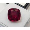 Mozambique Red Ruby Cushion Cut 10-11 Ct Stunning Certified Loose Gemstone