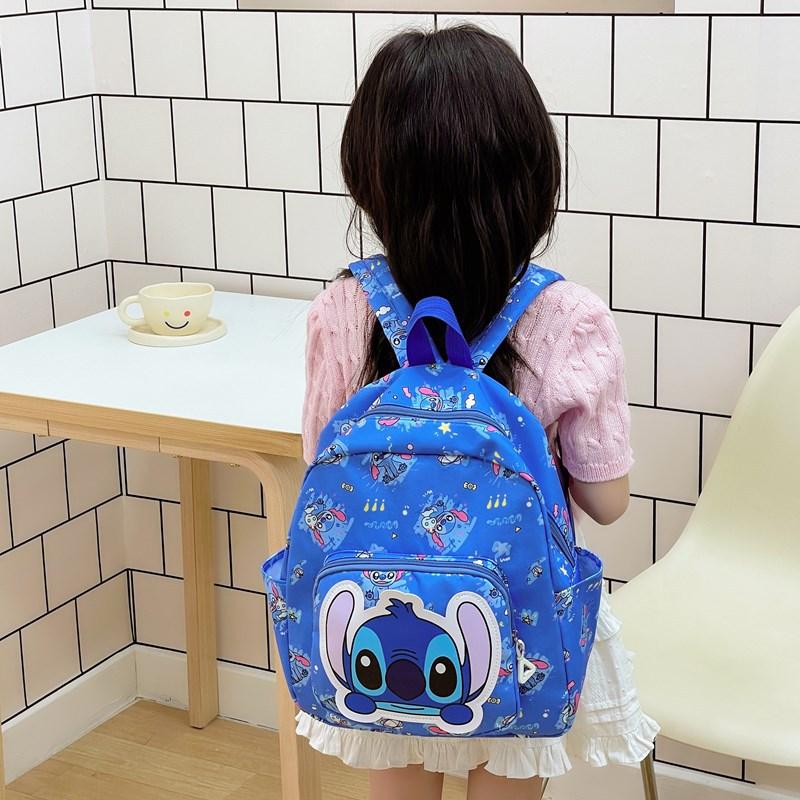 Kindergarten Primary School Students Schoolbag Cartoon Animation Foreign Style Printing Boys And Girls Backpack Children'S Backpack