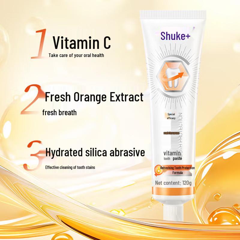 Shuke Fresh Orange Mint Zahnfleischpflege Zahnpasta 120g