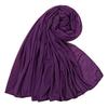 Soft Plain Hijab 170x60cm Jersey Hijab Fashion Hijab Scarf  Women