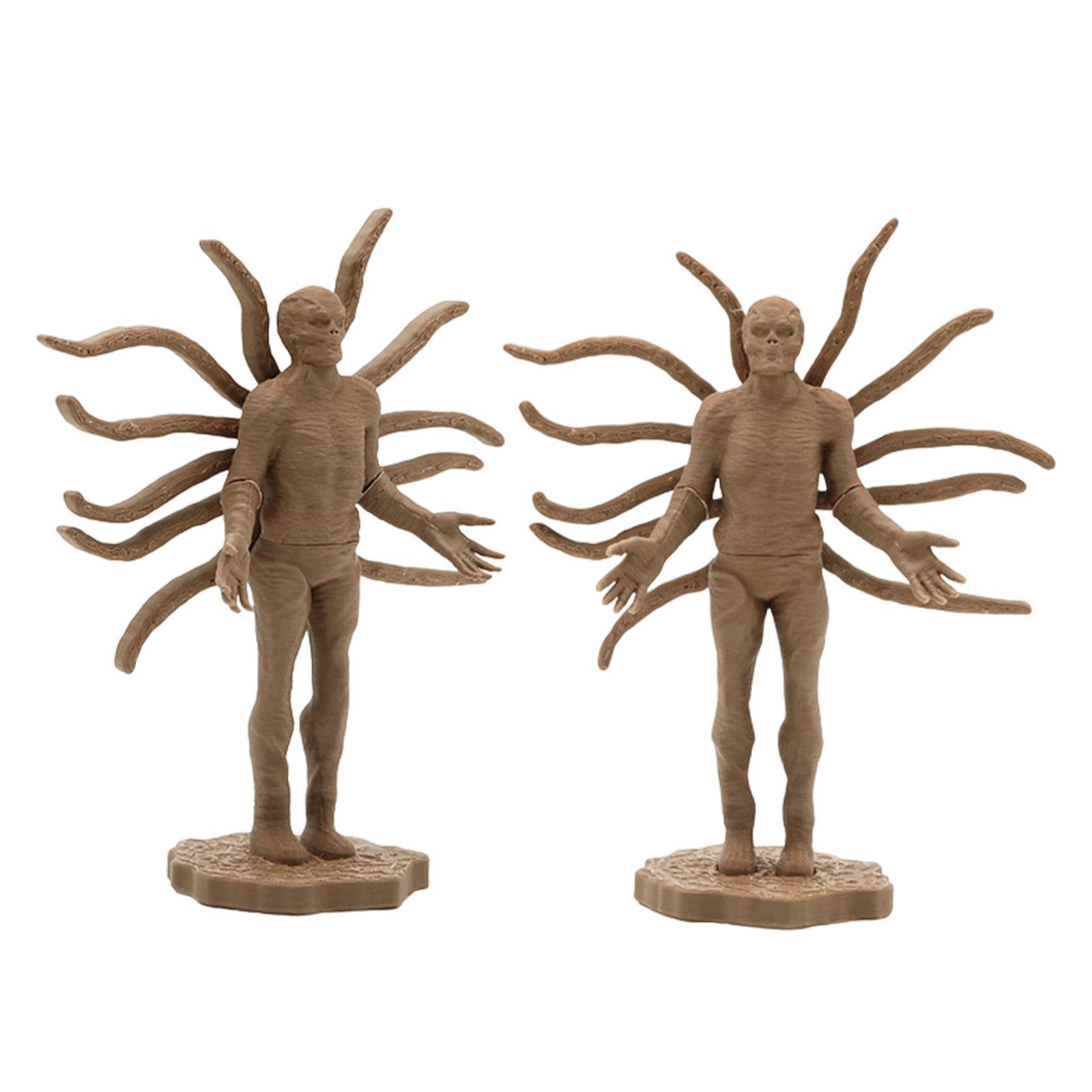 3D Printed Doll Action Figure Model Desktop Decoration Disassemblable One Size коричневый