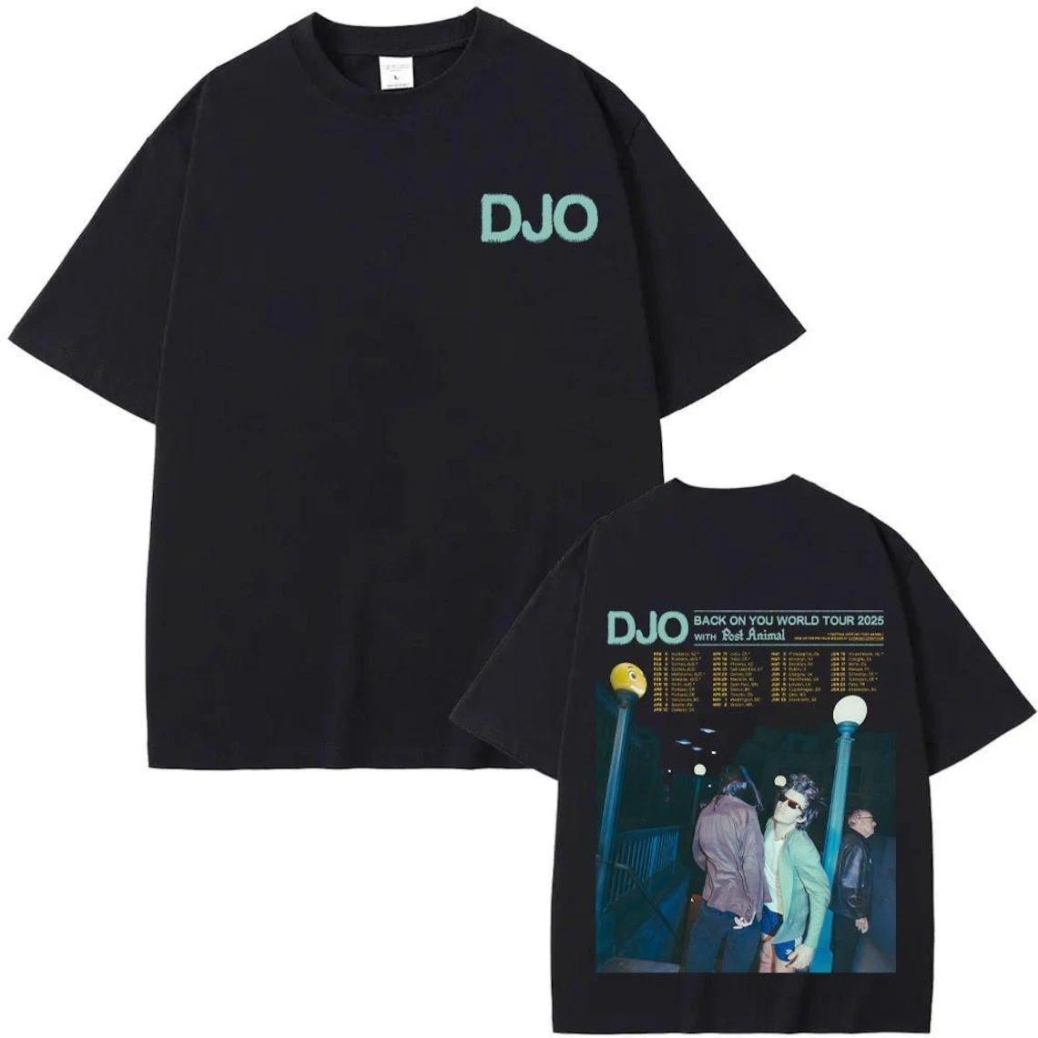 

DJO Back On You World Tour 2026 Shirt, DJO Tour Graphic 100% Cotton T-shirt Mens Tees Top S