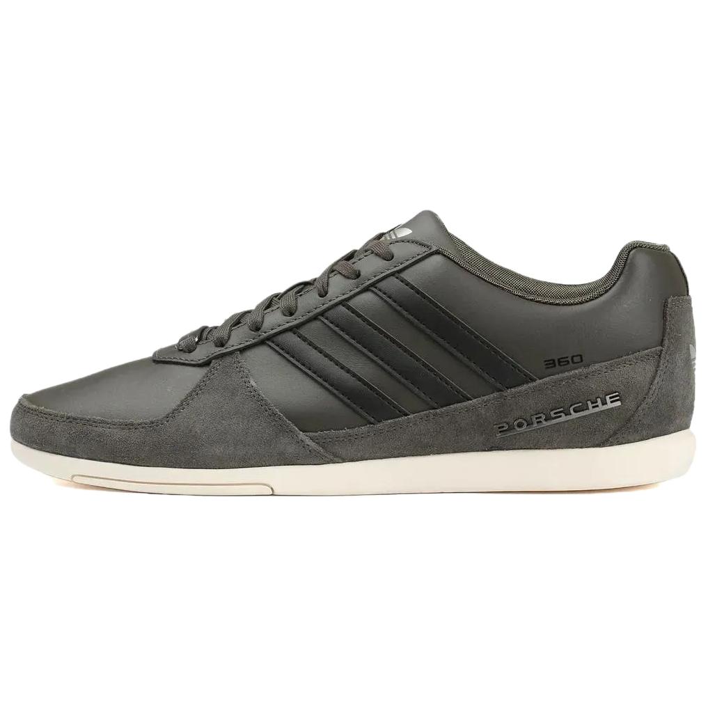 Adidas Originals Porsche 360 Leder, Wildleder Freizeitschuhe Herren Grau S76095