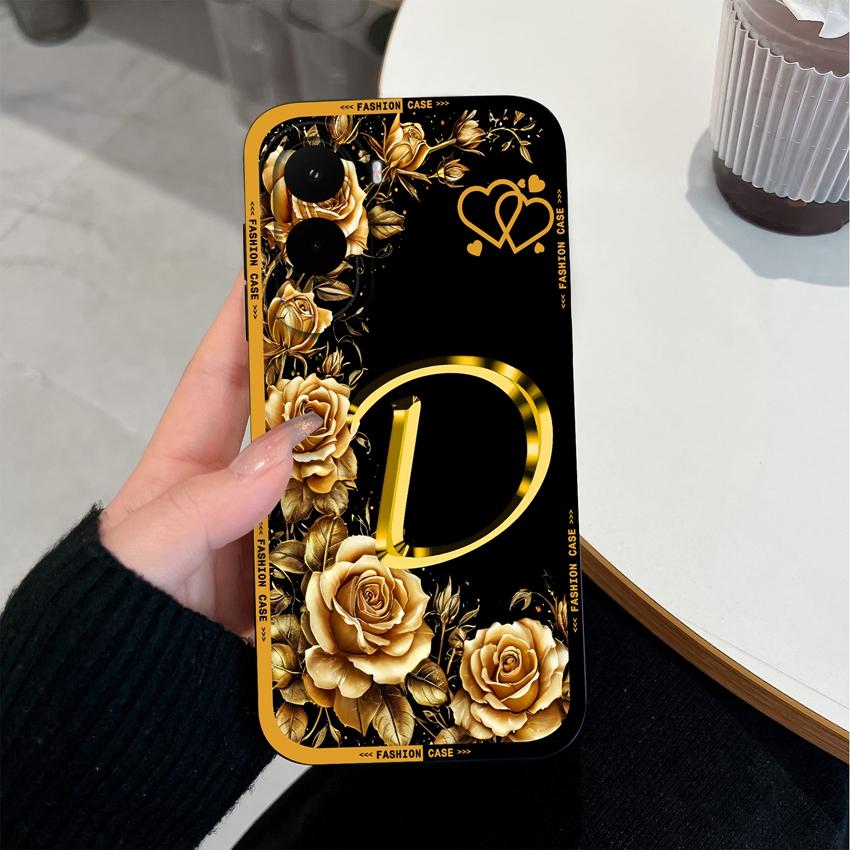 Casing For Xiaomi Poco M7 M6 M5 M4 M3 M2 Pro M5s Phone Case Fashion Letters Patterns Square Soft Matte Silicone Shockproof Back Cover For Xiaomi Shell