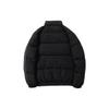 Li Ning Sports Trendy Collection Down Jackets Men's Black Stand Collar Moderate Puffer Jacket AYMS061-3