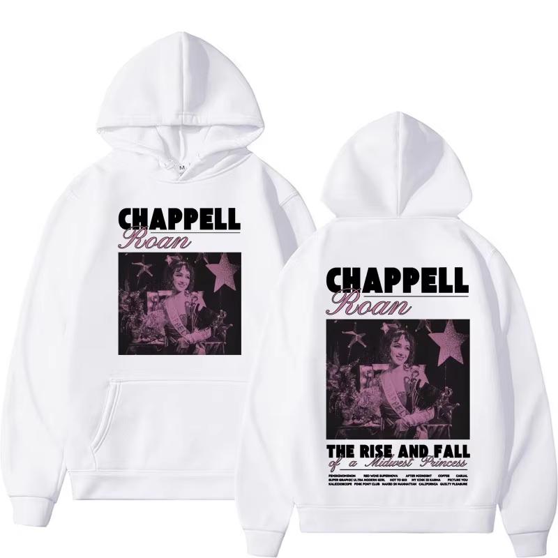 Chappell Roan Midwest Princess Tour Women Hoodie Sweatshirt Hoodies Fashion Fashion Print Long Sleeve Unisex Casual Print sweatshirt Oversized