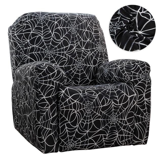 Floral Recliner Sofa Furniture Cover Stretch Reclining Sofa Furniture Slipcovers For Family Room Detachable Lazy Boy Relax Armchair Cover Home Decor