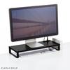 SANWA SUPPLY Monitor Stand with Outlet (W600, Black) MR-LC212BK