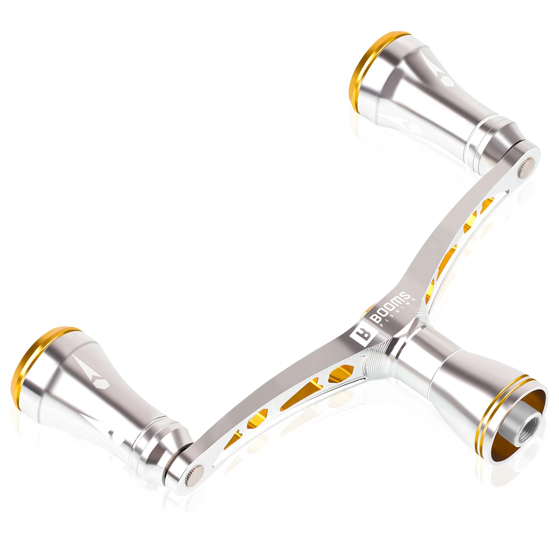 

Booms Fishing Reel Daiwa DR1 Double Handle with Aluminum Handle Knob for Spinning Suitable for and Light Ambidextrous Handle, Reels, Squid, Ajing,