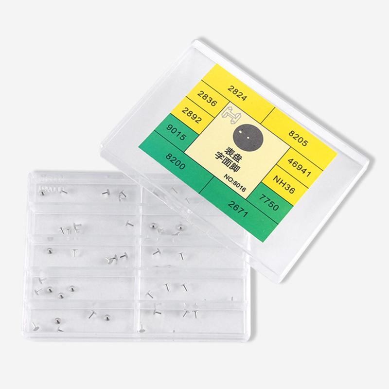 Watch Dial Feet Assortment Spare Repair Parts Accessory for Wristwatch Watchmaker 2824 8200 7750 2671 Stainless Steel