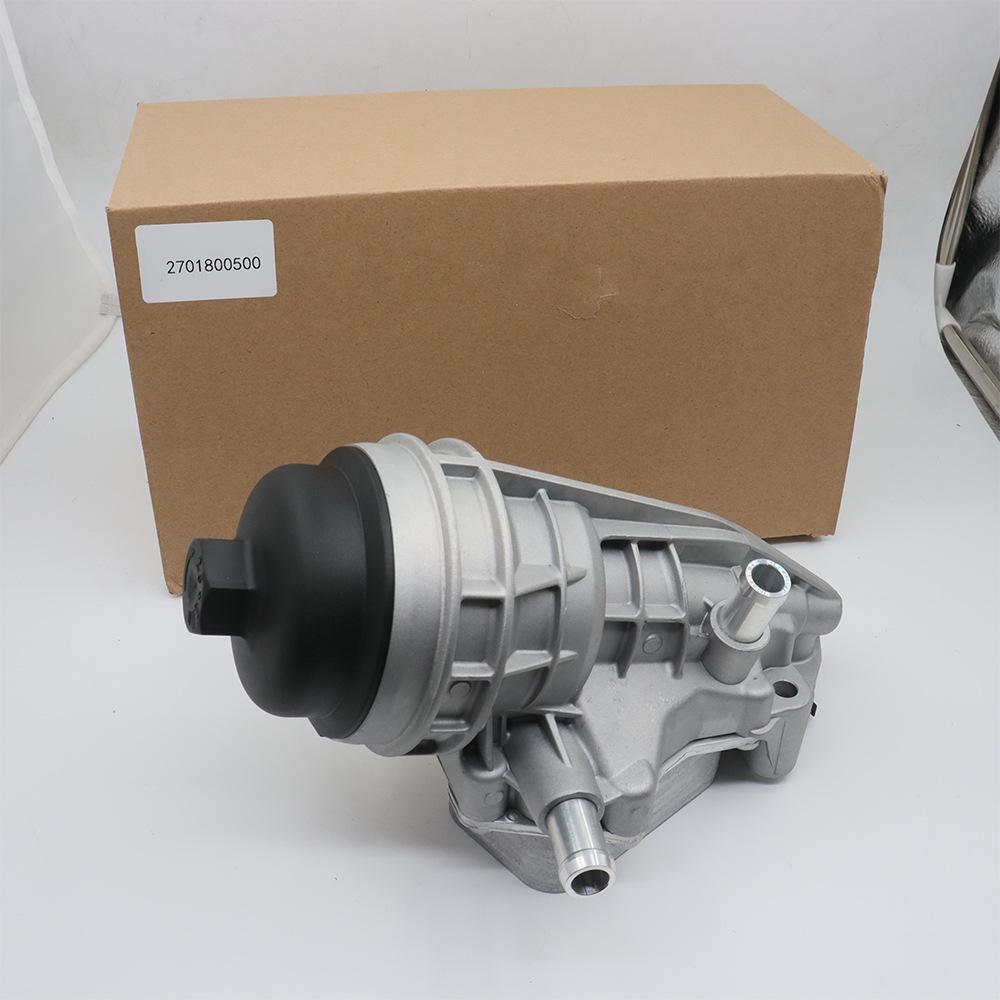 

Алюминиевый корпус масляного фильтра двигателя для Mercedes W270 Узел масляного радиатора 2701800500 2701800500