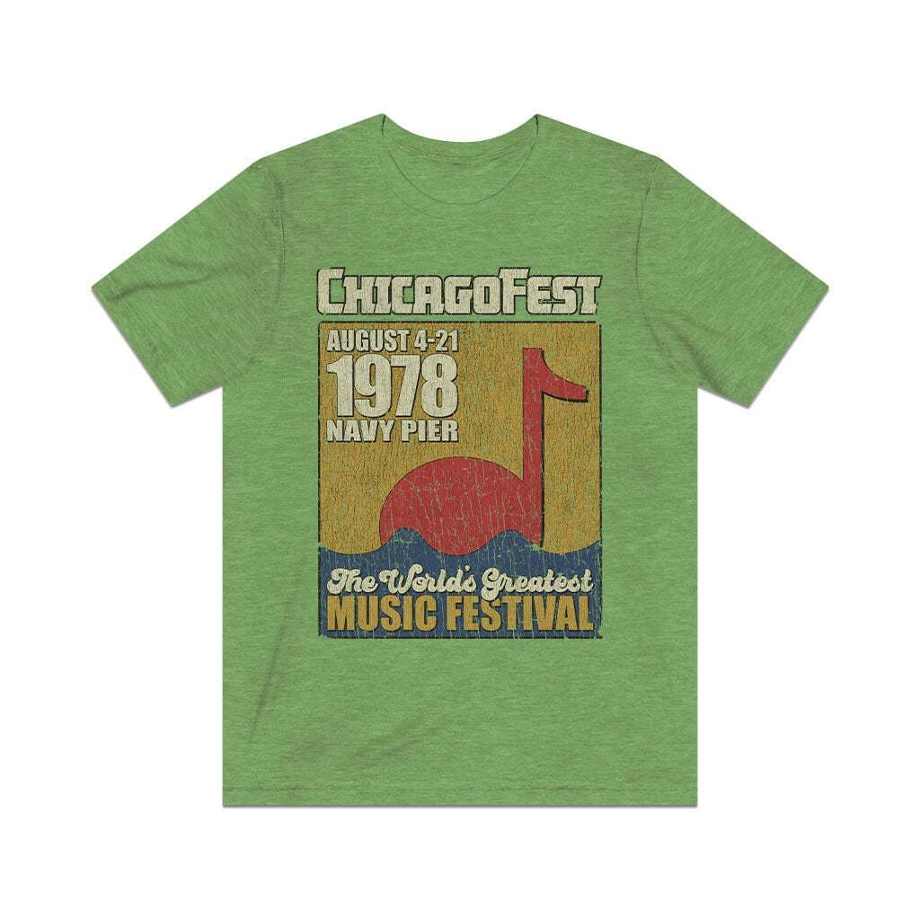ChicagoFest on The Pier 1978 Vintage Men s T shirt 2XL