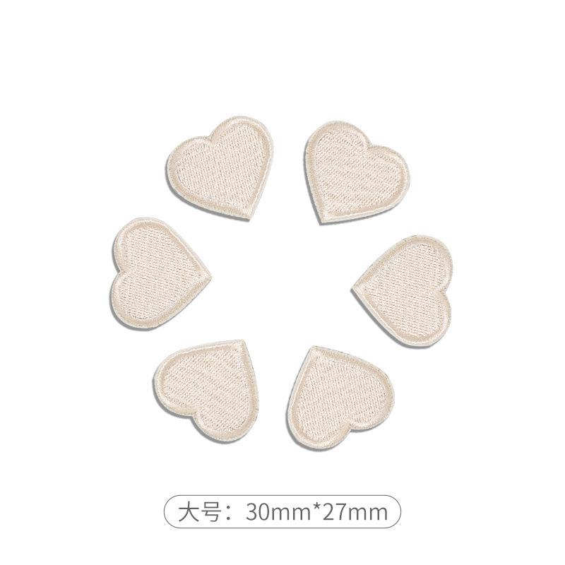 Selbstklebender Liebes-Patch-Aufkleber, Kleidung, Hosen Dekorationsaufkleber, Daunenjacke, Lochfreie Reparatur, Herzförmiger Stickstoffaufkleber