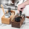 51/53/58mm Holz Kaffee-Tamper Station Halter Rutschfester Kaffee-Griffhalter Holzbasis Kaffee-Werkzeug Aufbewahrung Barista Zubehör