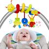 Giocattoli per passeggino a spirale, peluche per neonati, sonagli morbidi da appendere, giocattoli sensoriali per culla, culla mobile per neonati, ragazzi e ragazze, regali ideali