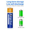 KEPTU 1.2V AA Rechargeable Batteries 2500mAh Ni-MH 100% Original High Capacity Current AA Battery Rechargeble for Camera Toys KTV