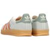 Adidas Originals GAZELLE INDOOR Abrasion Resistant Low top Skateboard Shoes Men's Gray White Sneakers JQ0011