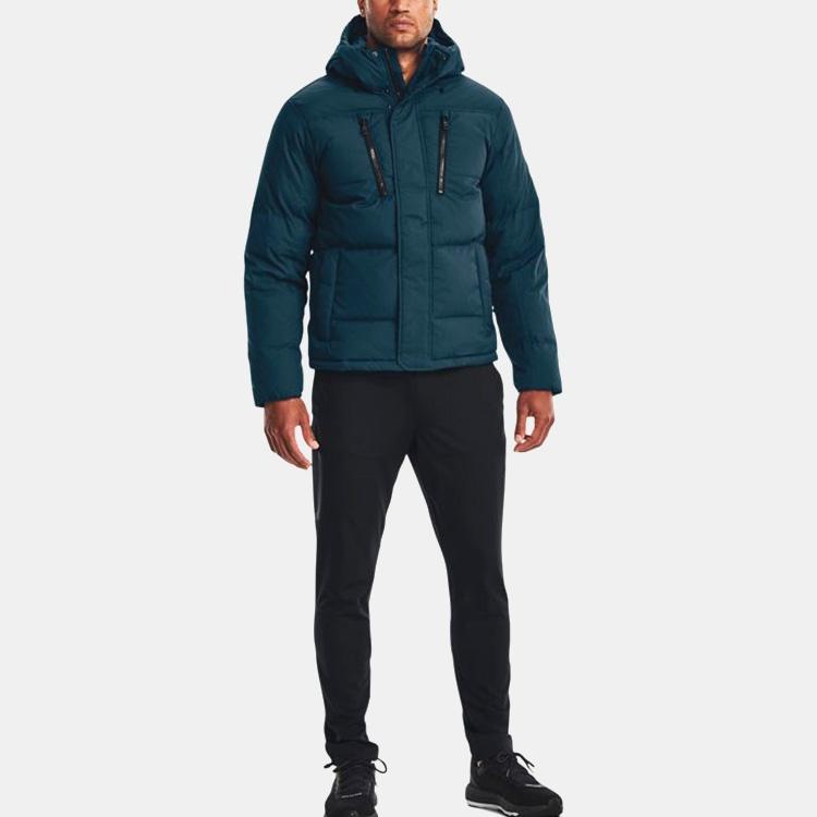 Under Armour ColdGear Infrared Down Jacket 'Teal' Men's 1369372-413