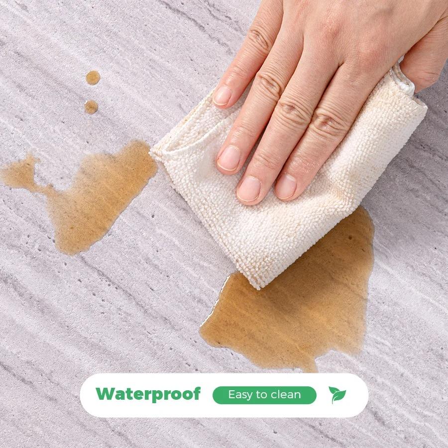 3M Self Adhesive Waterproof Wall Sticker Perfect for DIY Floor and Wall Wood Grain Wallpaper Home Decoration Item Floor Sticker