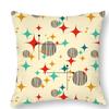 Home Decor Retro Geometric Pattern Digital Print Pillow Covers Pattern Cushion Cover Suitable For Sofa Bedroom Car Pillow Cover