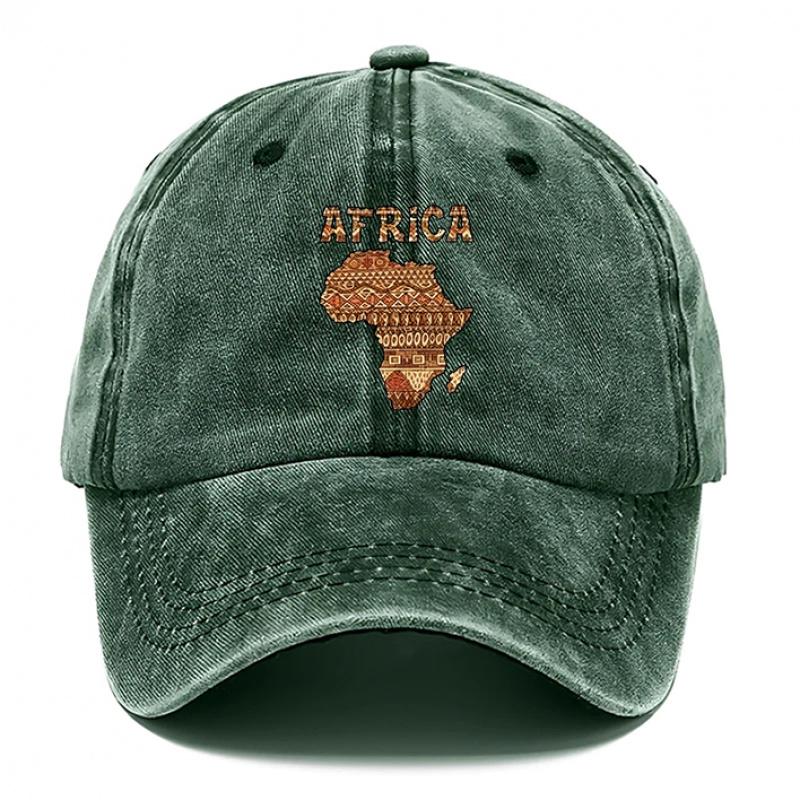 a Hat Featuring an Africa Map Design Suitable for Women And Men This Fashionable Trucker Cap Is Breathable And Adjustable Mak