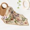 2026 New Mulberry Silk Small Scarf Korean Style Decorative Fashion Flight Attendant Professional Scarf All-Season Universal Small Square Scarf
