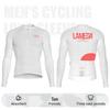 2023 Lampada Men's Long Sleeve Cycling Jersey - Summer/Autumn, Lightweight Road Bike Top