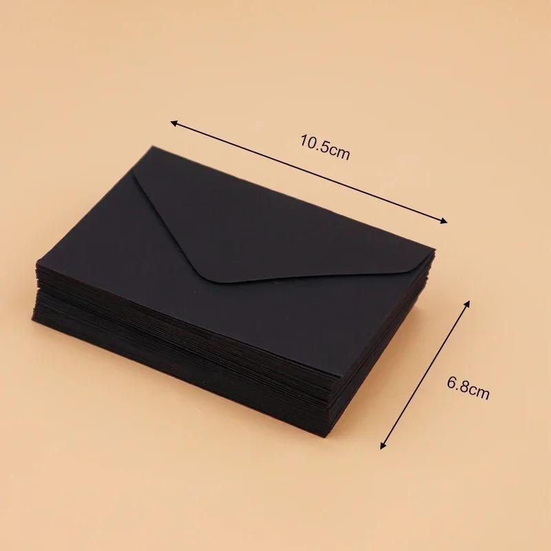 10/20/40/80PCS Gift Envelope Blank Mini Paper Window Envelopes Wedding Invitation Envelope Envelopes for Letters  Mailers