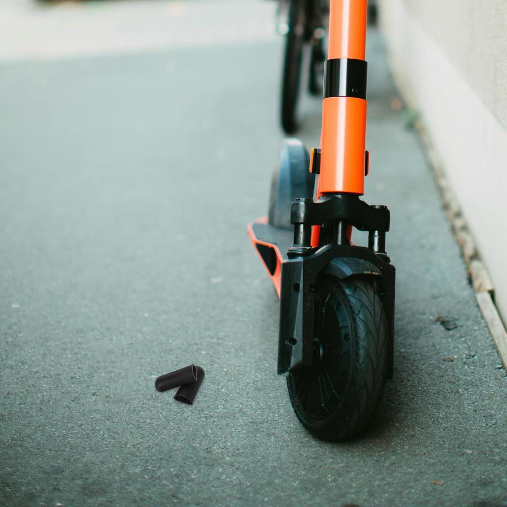 VICASKY Pokrowiec na stojak hulajnogi elektrycznej Zestaw 4 szt. Antypoślizgowy Silikonowy