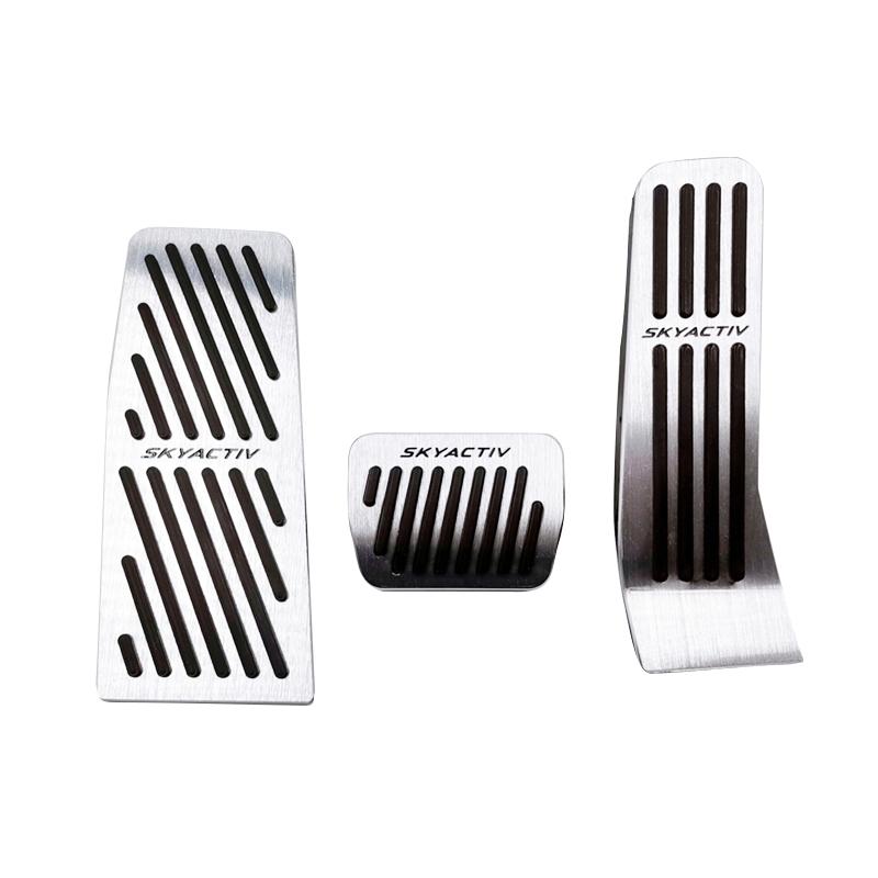 For Mazda 3 BP CX-30 CX-50 CX-60 MX30 2019 2020 2021 2022 2023 2024 2025 Car Foot Rest Pedal Accelerator Brake Pedals Cover
