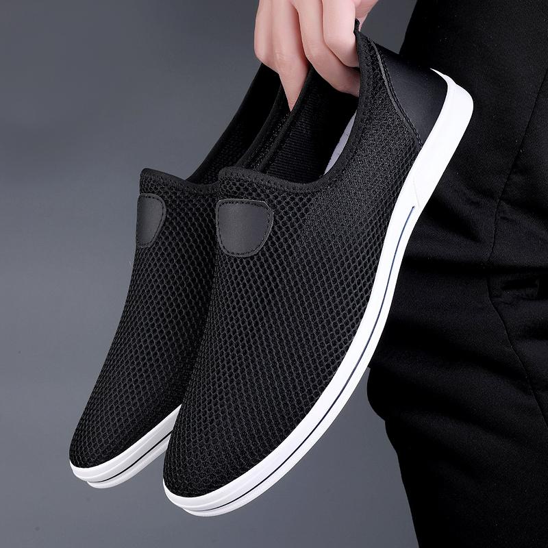 Fashion 2025 Breathable Male Driving Shoes Men Soft Casual Summer Shoes All-match Mens Slip on Shoes Hollow Out Luxury Brand Loafers Men