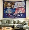 Re Zero Nástěnná tapiserie Estetická nástěnná dekorace Tištěná látková přikrývka Dekorativní tapiserie Pro ložnici Obývací pokoj Domácí dekorace