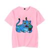 Cartoon Tiger KPop Demon Hunters Shirt Graphic Print T-shirts Women Men Short Sleeve Crewneck Tops Funny Korean Ulzzang Tshirts