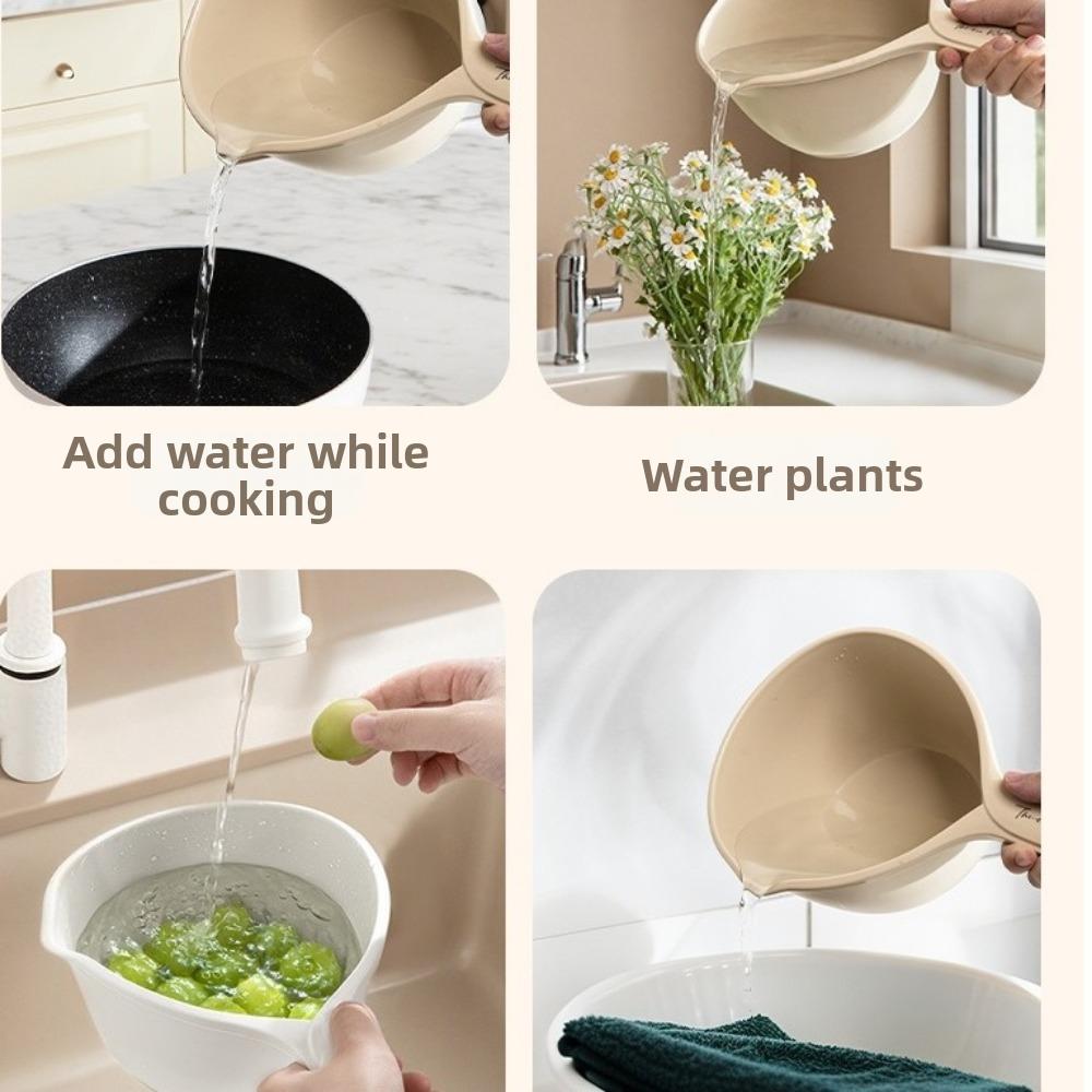 Großer Wasserschöpfer Kunststoff Kunststoff Wasserschöpflöffel Wasserschöpflöffel Gartenbewässerung