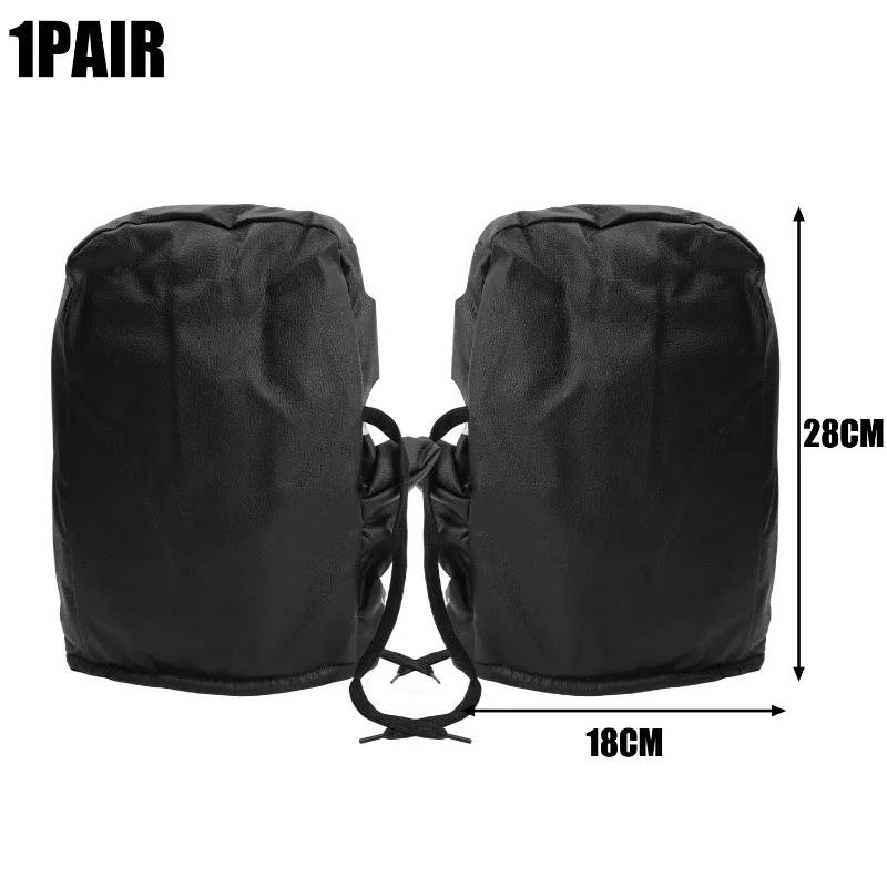 

1Pair Men Women Cold Weather Riding Thick Warm Windproof Motorcycle Gloves Winter Handlebar Muff Cover for Electric Scooter Bike