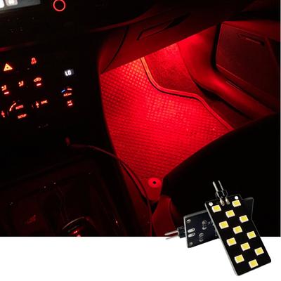 Pre SKODA Kodiaq Karoq VW Arteon SEAT 2ks/šarže 12V CANBUS bez chýb 12 LED interiér auta svetlo na chodidlá